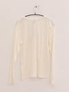 BASERANGE round neck long sleeve T-shirt soft skin-friendly comfortable France BAS-TOSLS-JL-SU25-EDRU